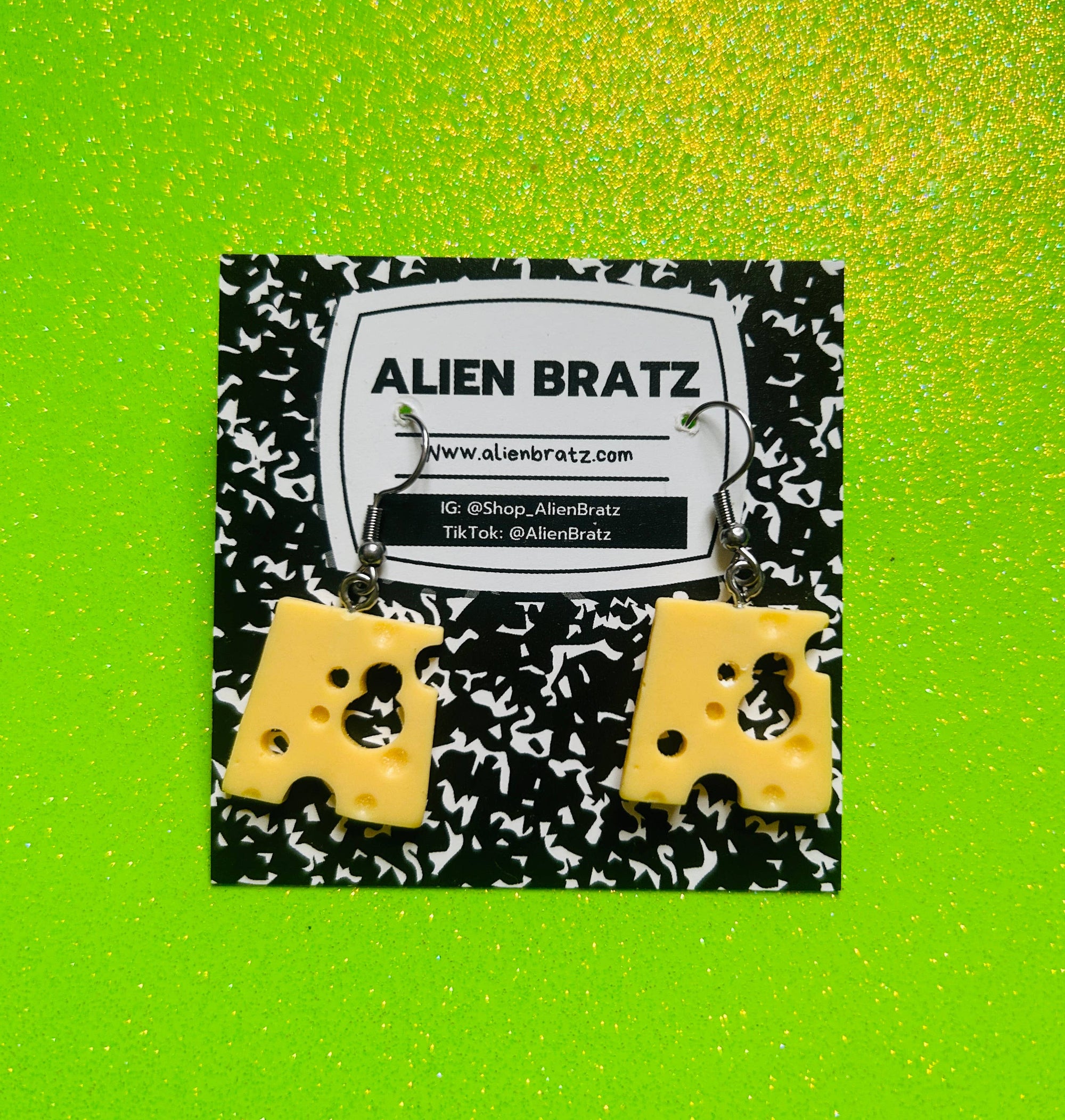 Swiss Cheese Earrings