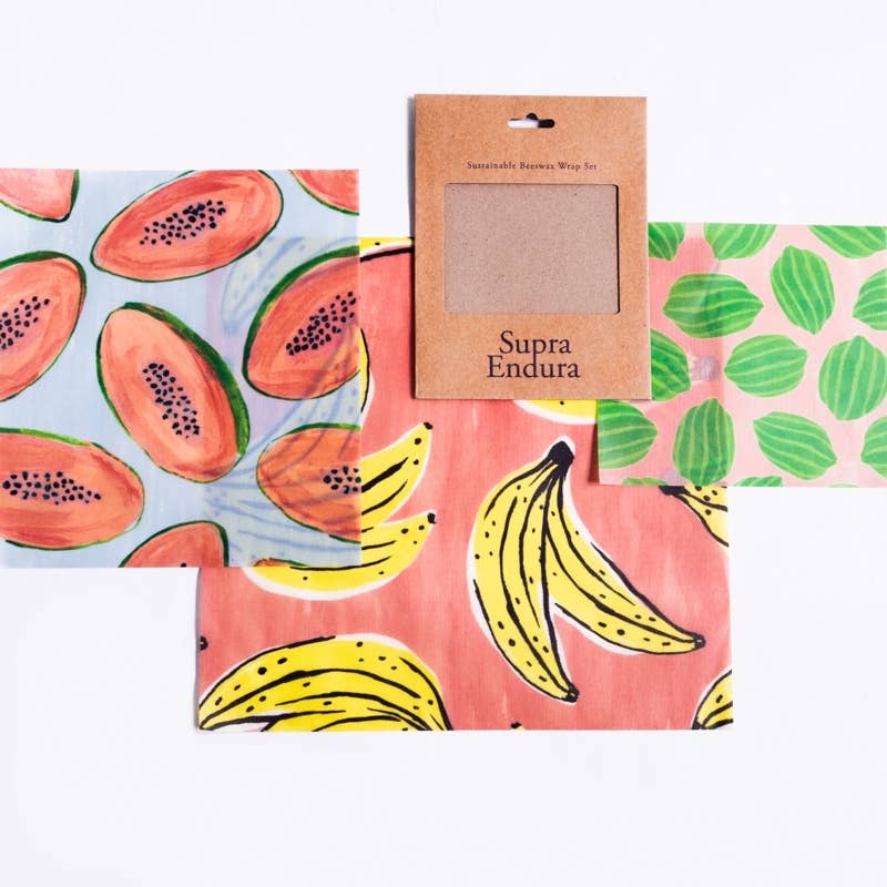 Beeswax Wrap Set - Fruit