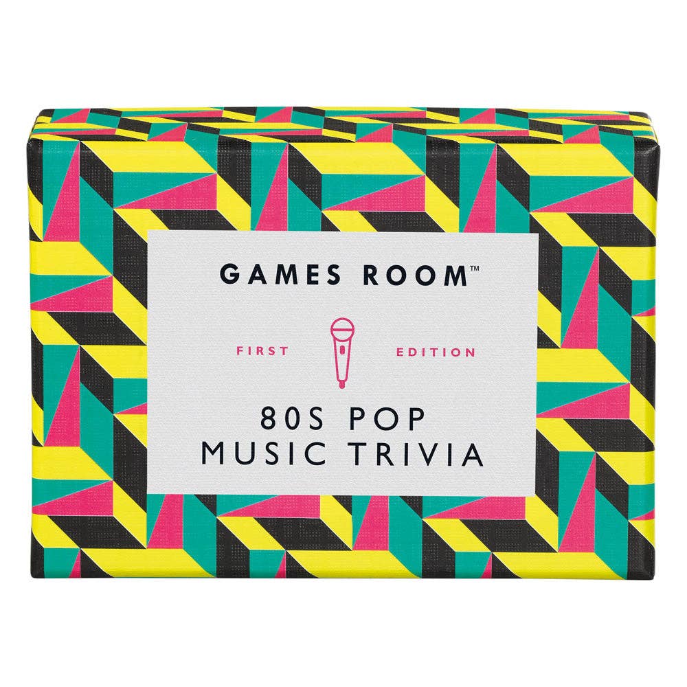 1980s Pop Music Trivia Game