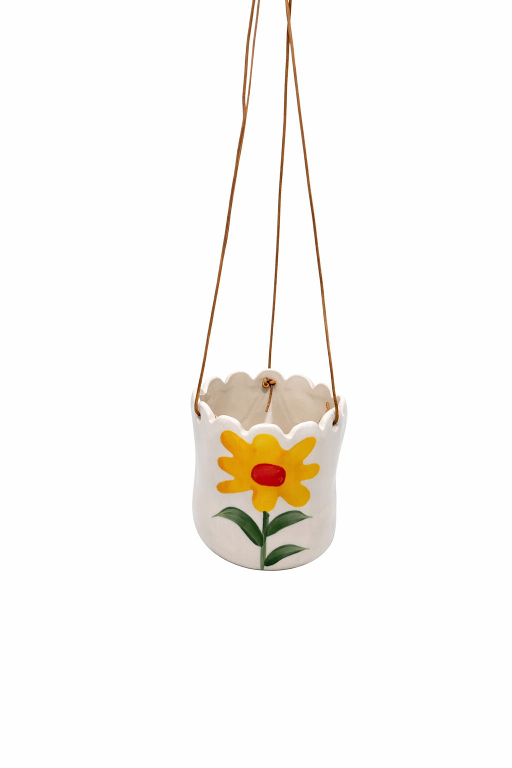 Hanging Planter - Yellow