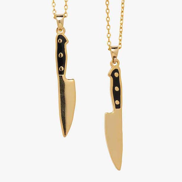 Knife Pendant Necklace